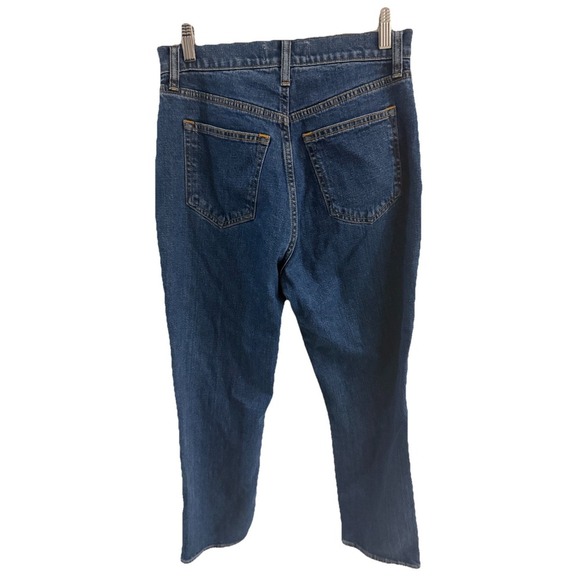 ABERCROMBIE & FITCH WOMENS JEANS SIZE 27/4 CURVE LOVE The Ankle Straight - Picture 2 of 8